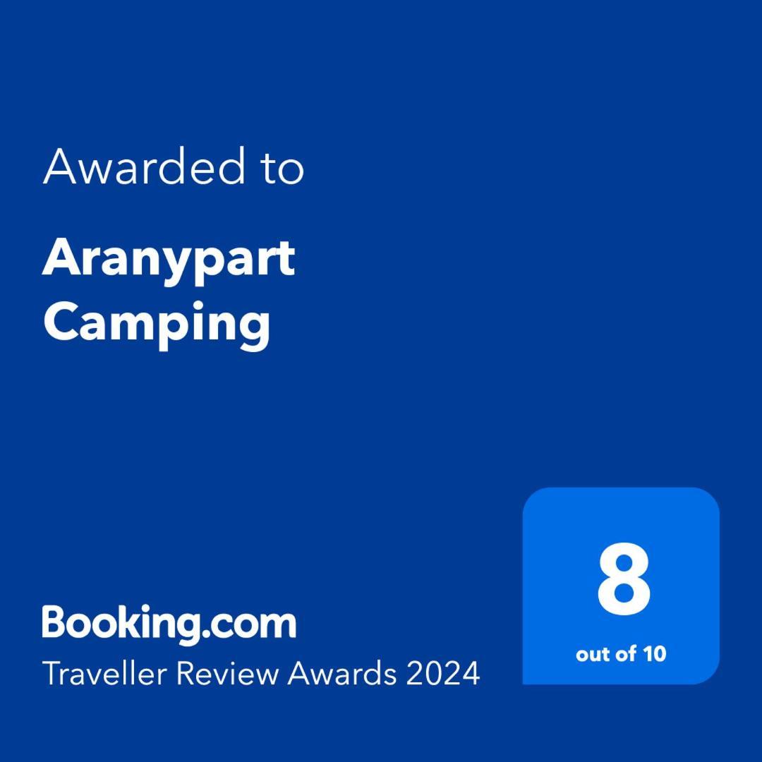 Hotel Aranypart Camping Siófok Exterior foto